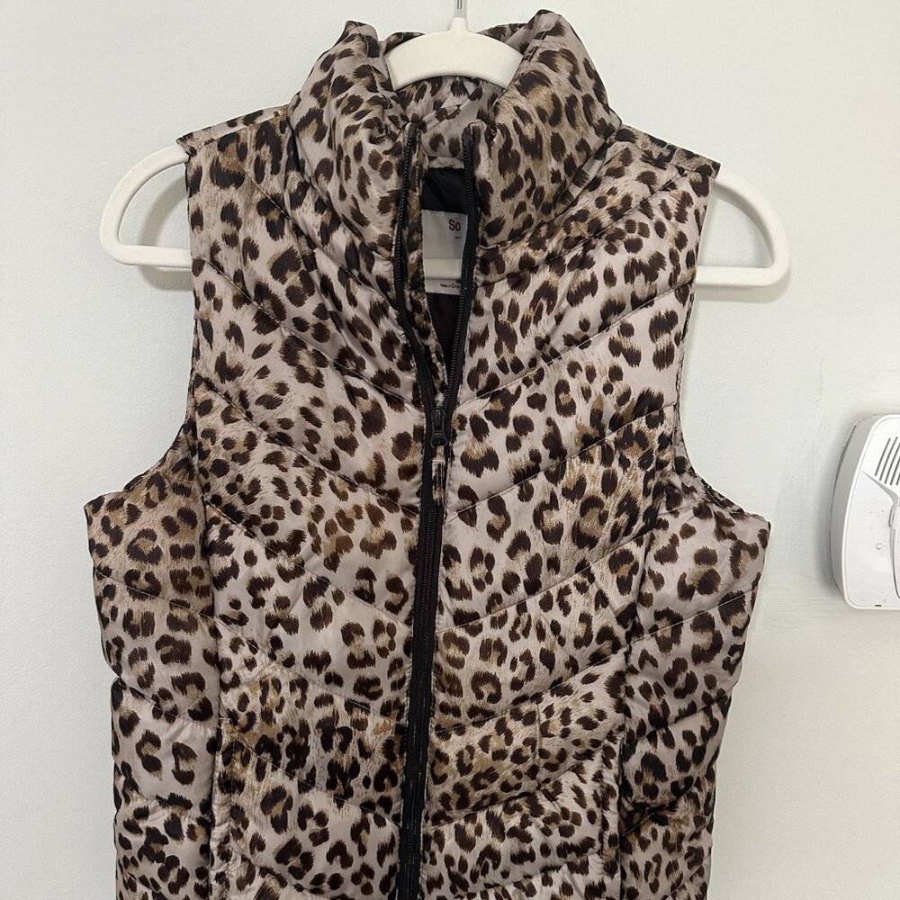 SO LEOPARD VEST!!
